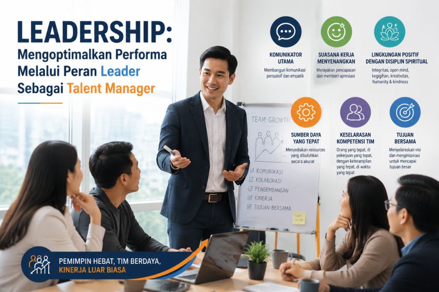 Leadership: Mengoptimalkan Performa Melalui Peran Leader Sebagai Talent Manager